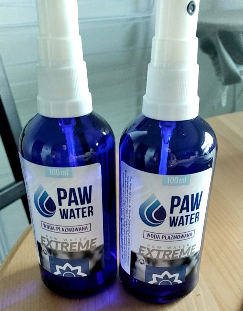 Woda plazmowana Paw Water Extreme 100ml - Plasma Activated Water PAW WATER